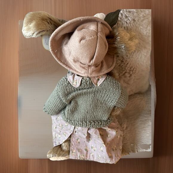 Adeline Rabbit The Bearington Collection Plush E/ Baby Rabbit 14" Retired NWT - Picture 4 of 7